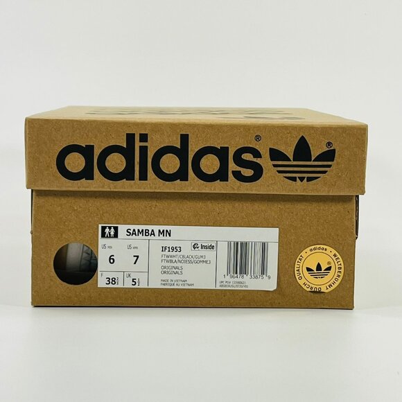 Adidas Samba Millennium 'White Black Gum' IF1953 Multi Size - Picture 14 of 16
